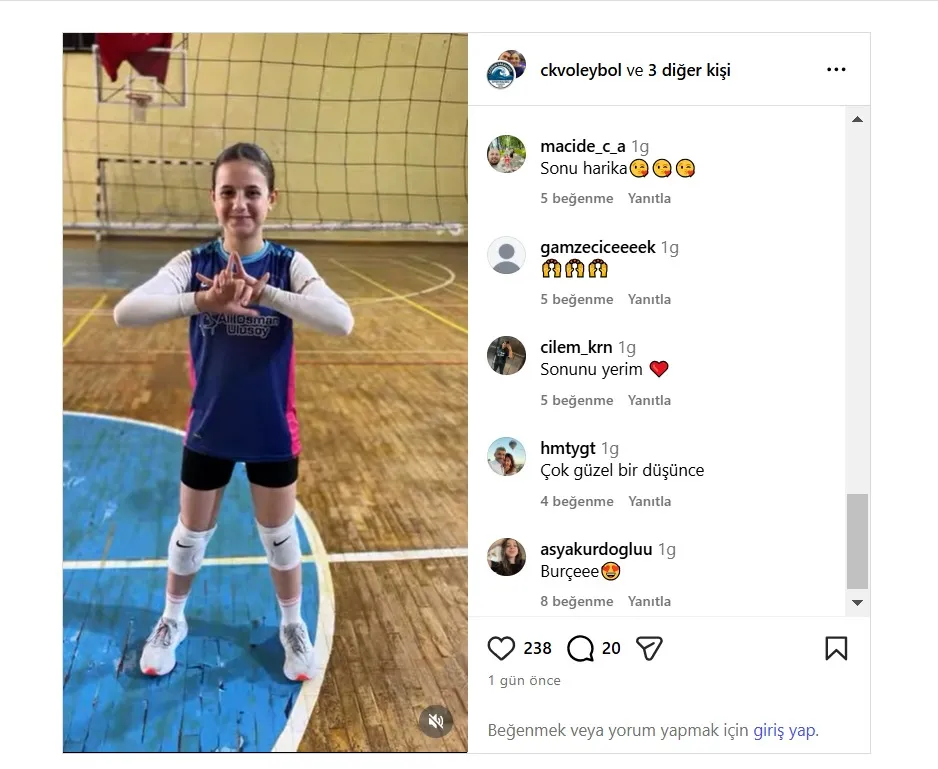Trabzonlu minik voleybolculardan milli takıma gol sevinçli destek