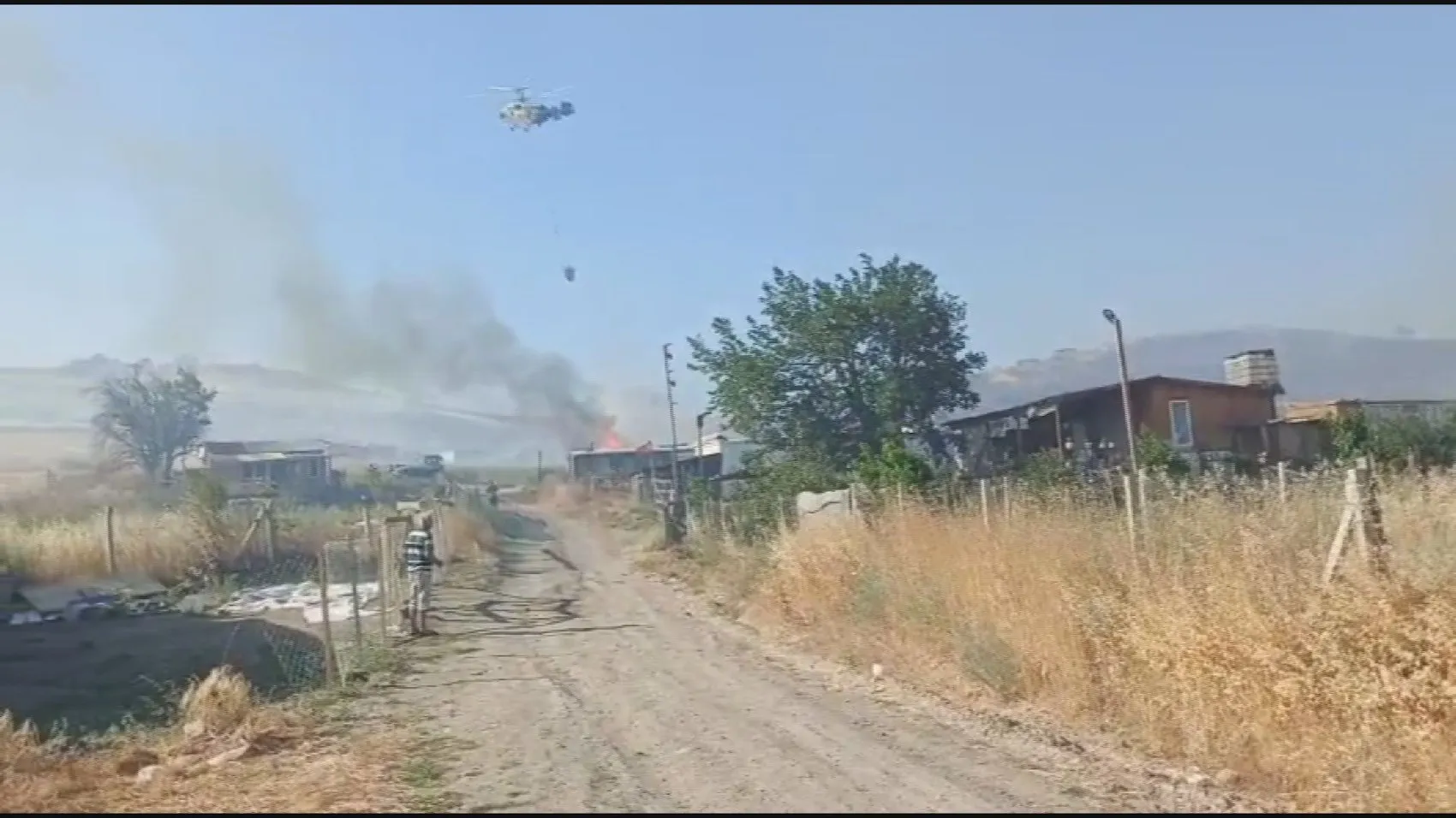 Silivri alevlere teslim oldu