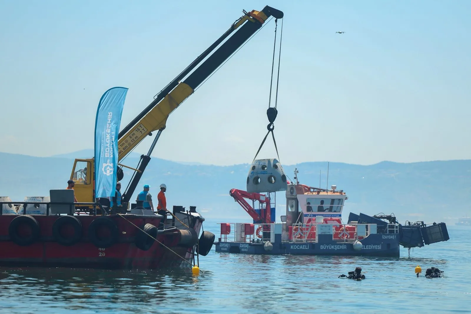 İzmit Körfezi için dev operasyon 6 bin balık denizle buluştu