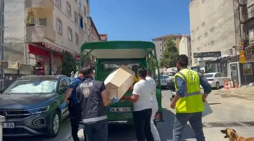 Sarıyer'de metruk binada korkunç keşif