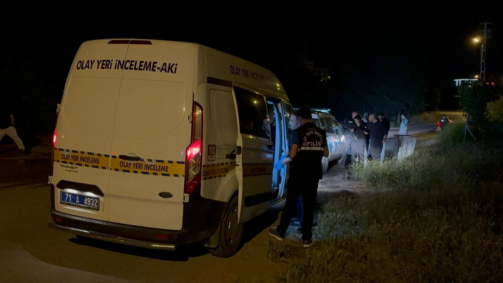 Kırıkkale Yahşihan'da gece yarısı bıçaklı hesaplaşma