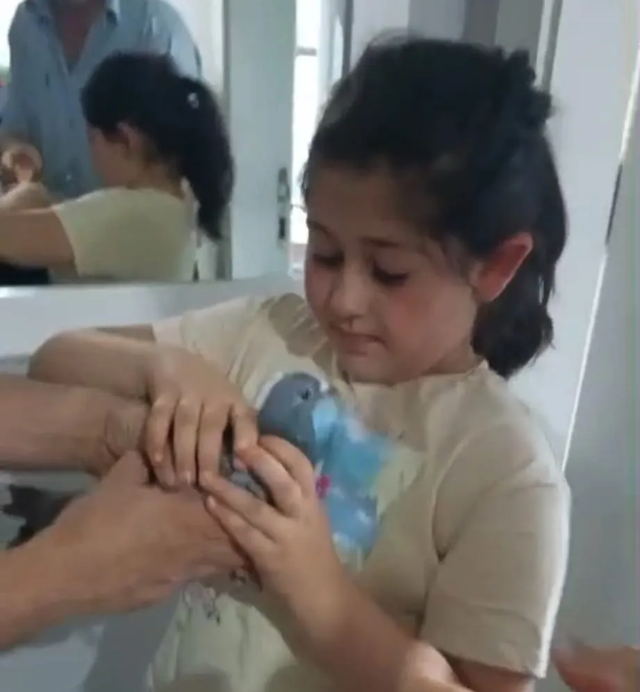 İslahiye’de üç gündür mahsur kalan güvercini itfaiye kurtardı