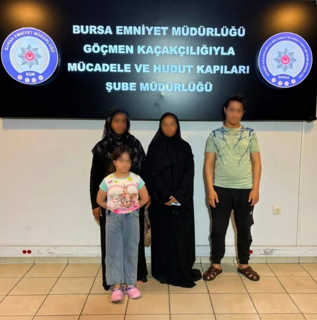 Bursa’da kaçak göçmen operasyonu 2 gözaltı