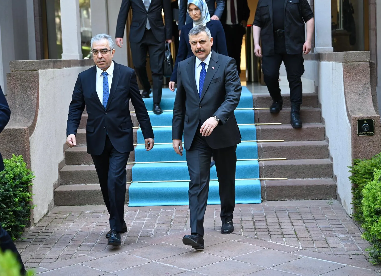 Bakan Çiftçi ve Mehmet Uçum Ankara'da güvenlik gündemiyle toplandı