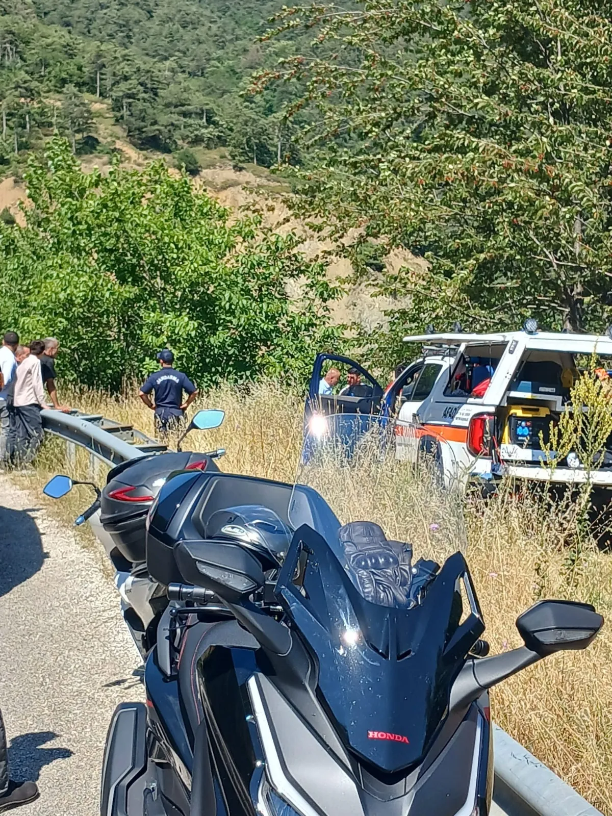 Sakarya’da motosiklet kazası 72 yaşındaki sürücü hayatını kaybetti