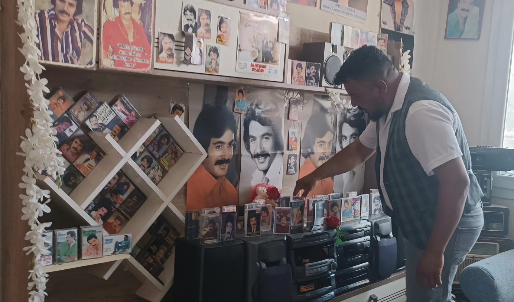 Gaziantepli müzisyenin 35 yıllık Ferdi Tayfur tutkusu