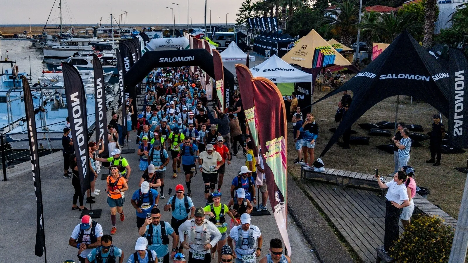 Gökçeada’da 800 sporcu doğayla yarıştı