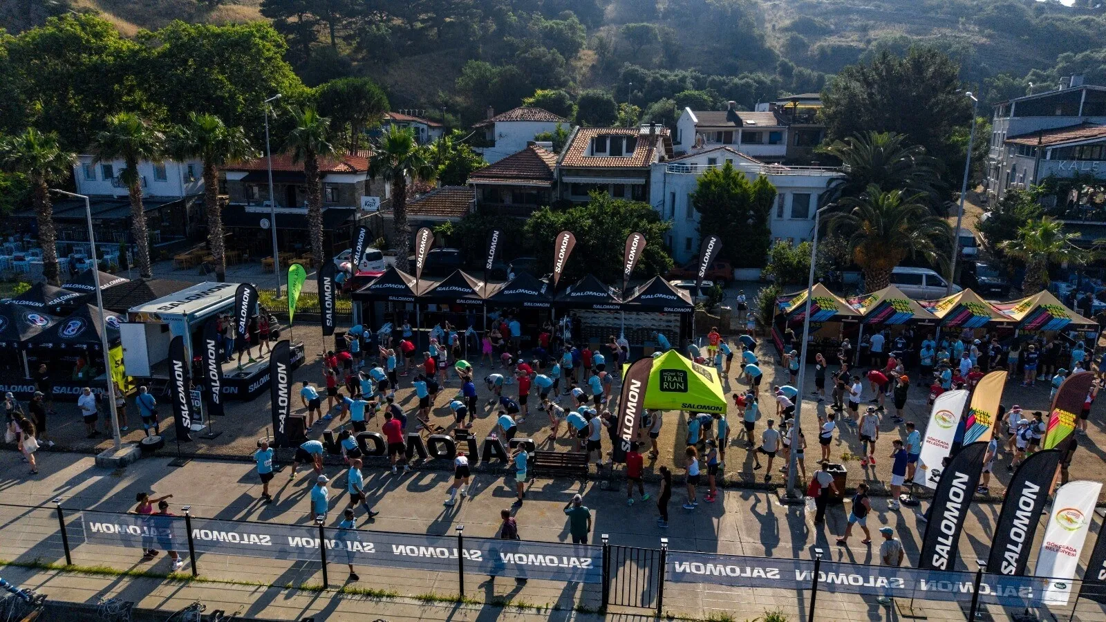 Gökçeada’da 800 sporcu doğayla yarıştı