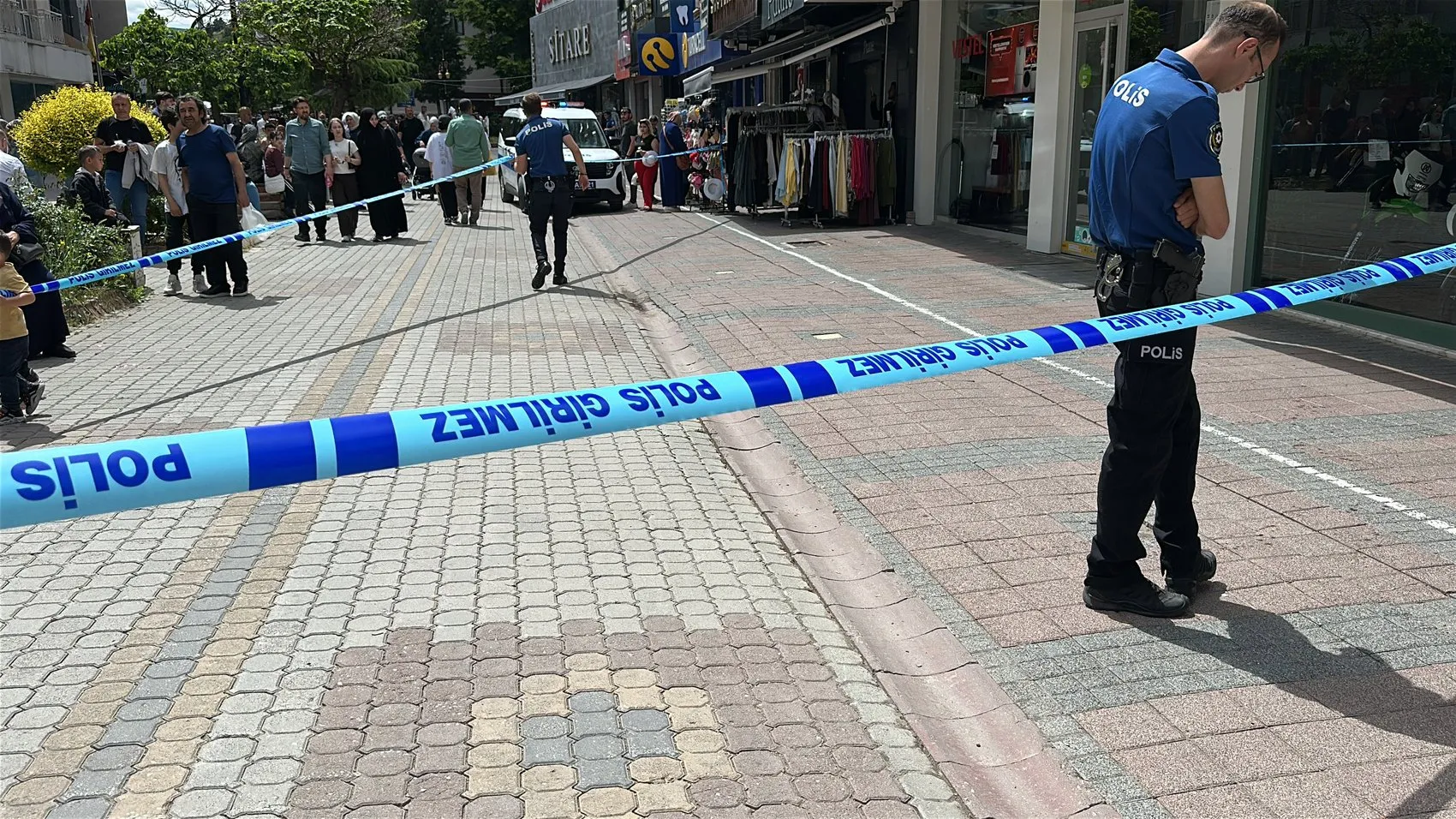 Kütahya'da sokak ortasında silahlı tartışma