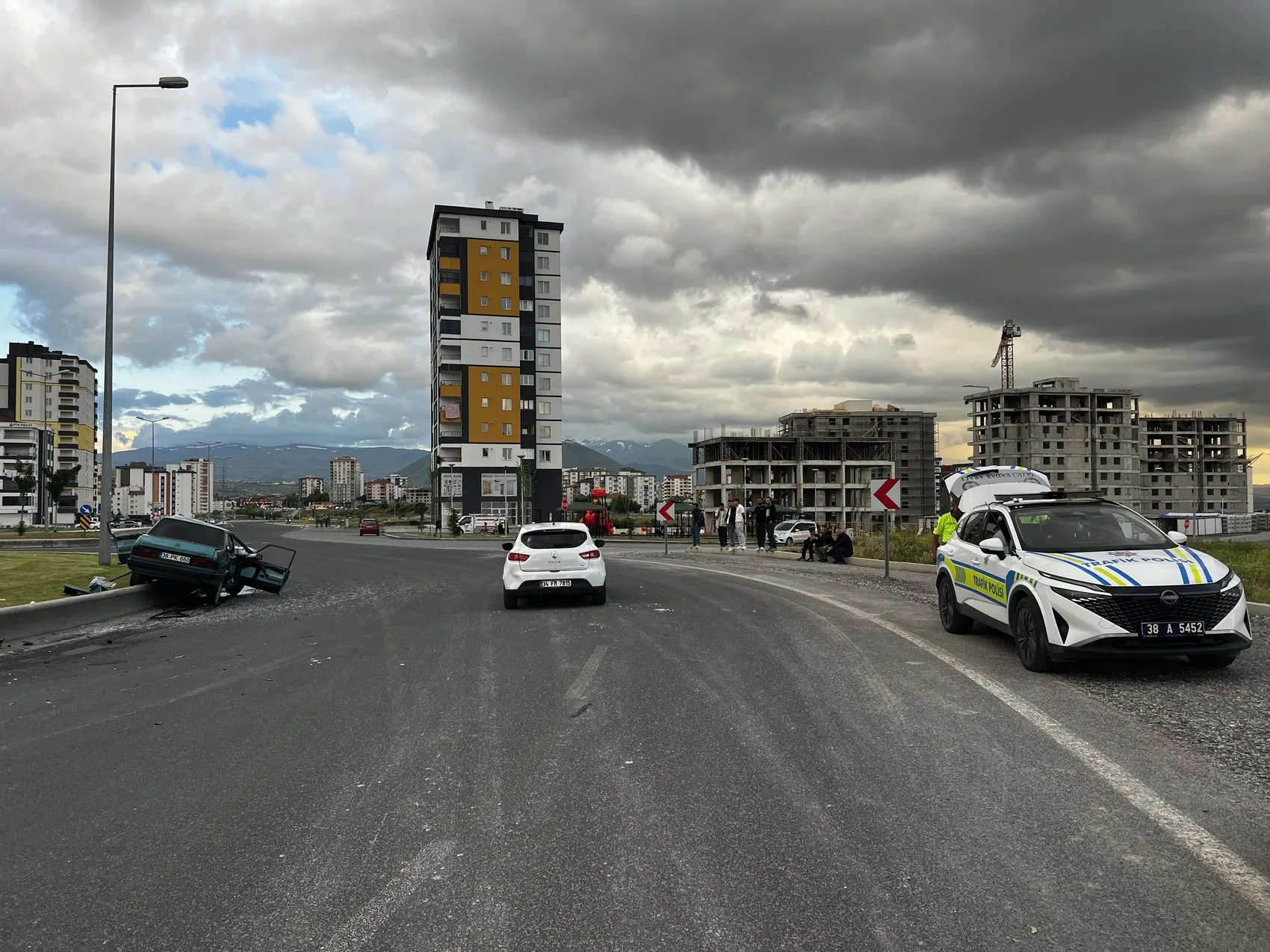 Kayseri'de trafik kazası 4 kişi hastanelik oldu