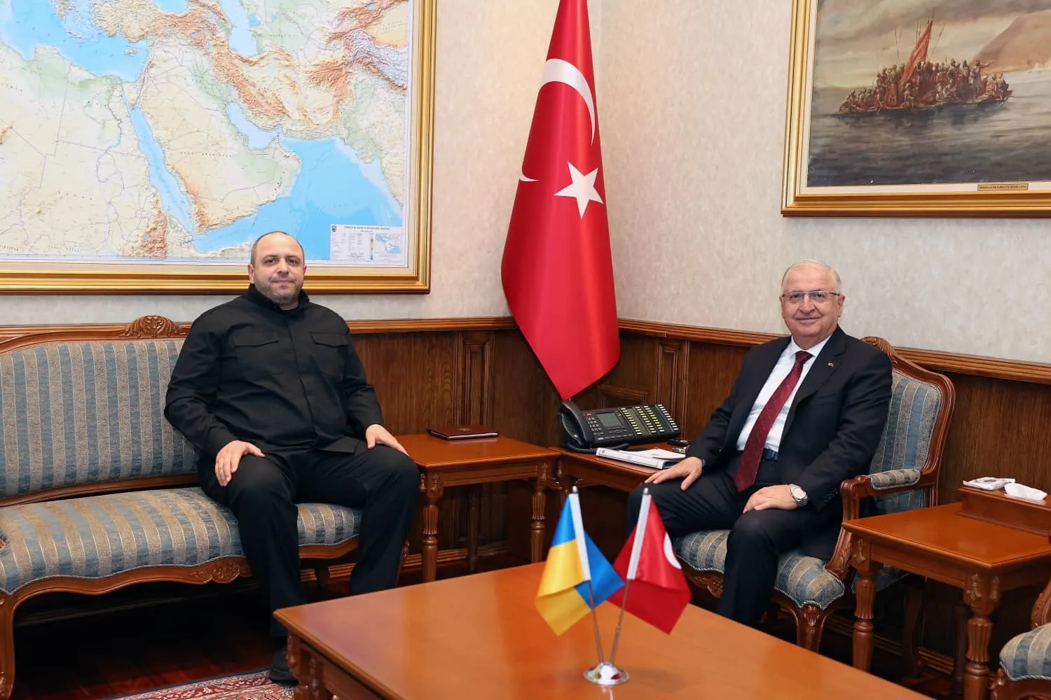 Yaşar Güler ve Umerov Ankara'da masaya oturdu