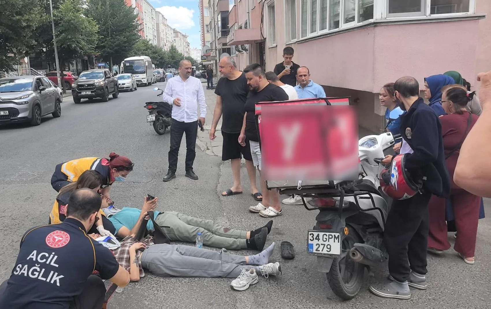 Çorlu’da dikkatsiz sürücü kazaya yol açtı