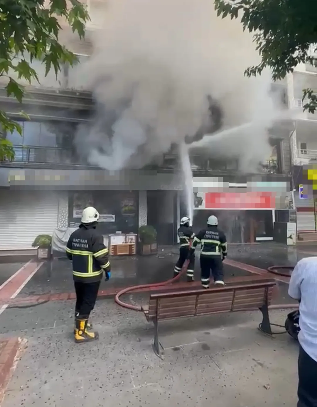 Batman’da pastanede sabah yangını paniği