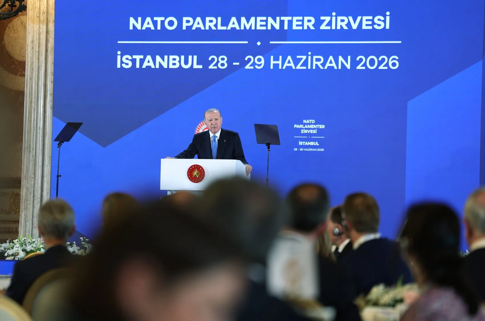 Erdoğan NATO heyetine seslendi Gazze ve Filistin vurgusu