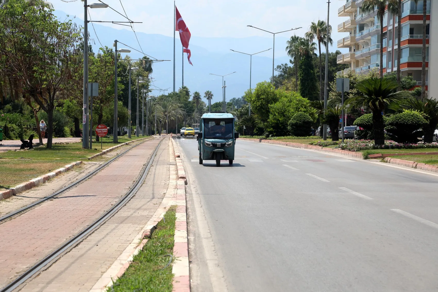 Antalya kavruluyor Hissedilen sıcaklık 47 dereceyi gördü