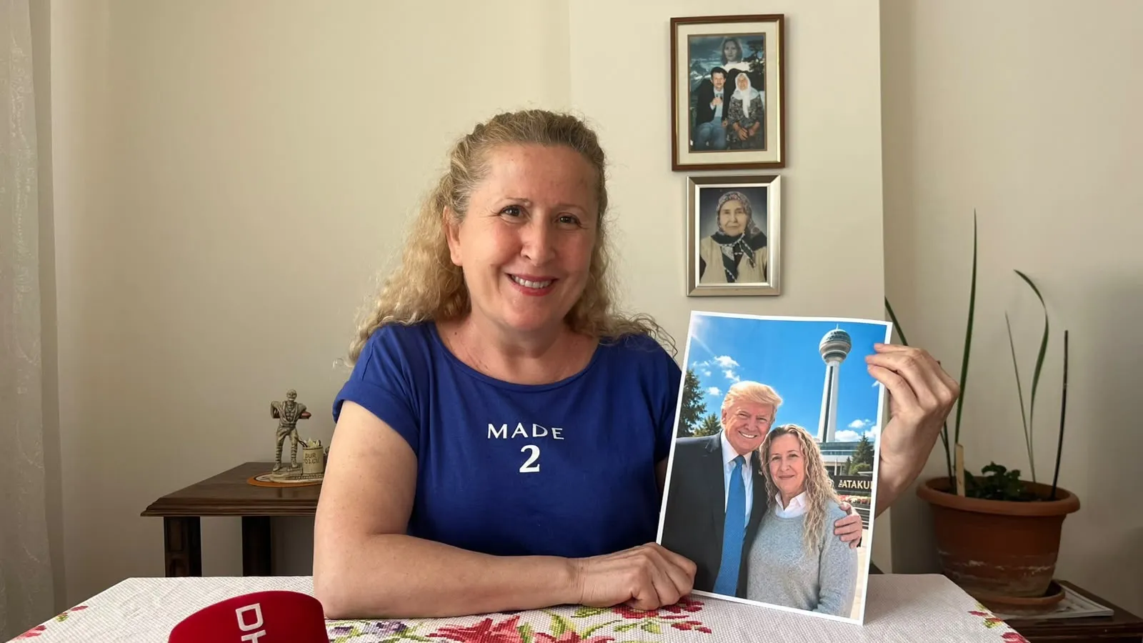 Ankaralı Necla'dan Trump'a baba mektubu