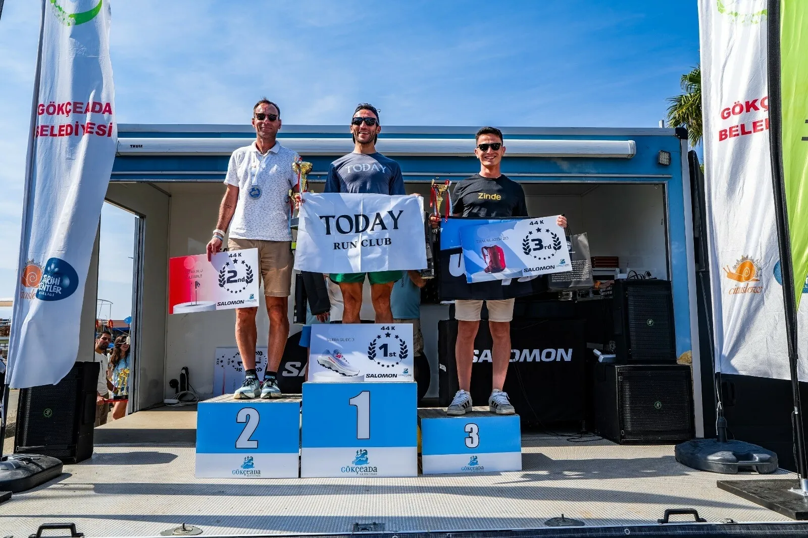 Gökçeada’da 800 sporcu doğayla yarıştı