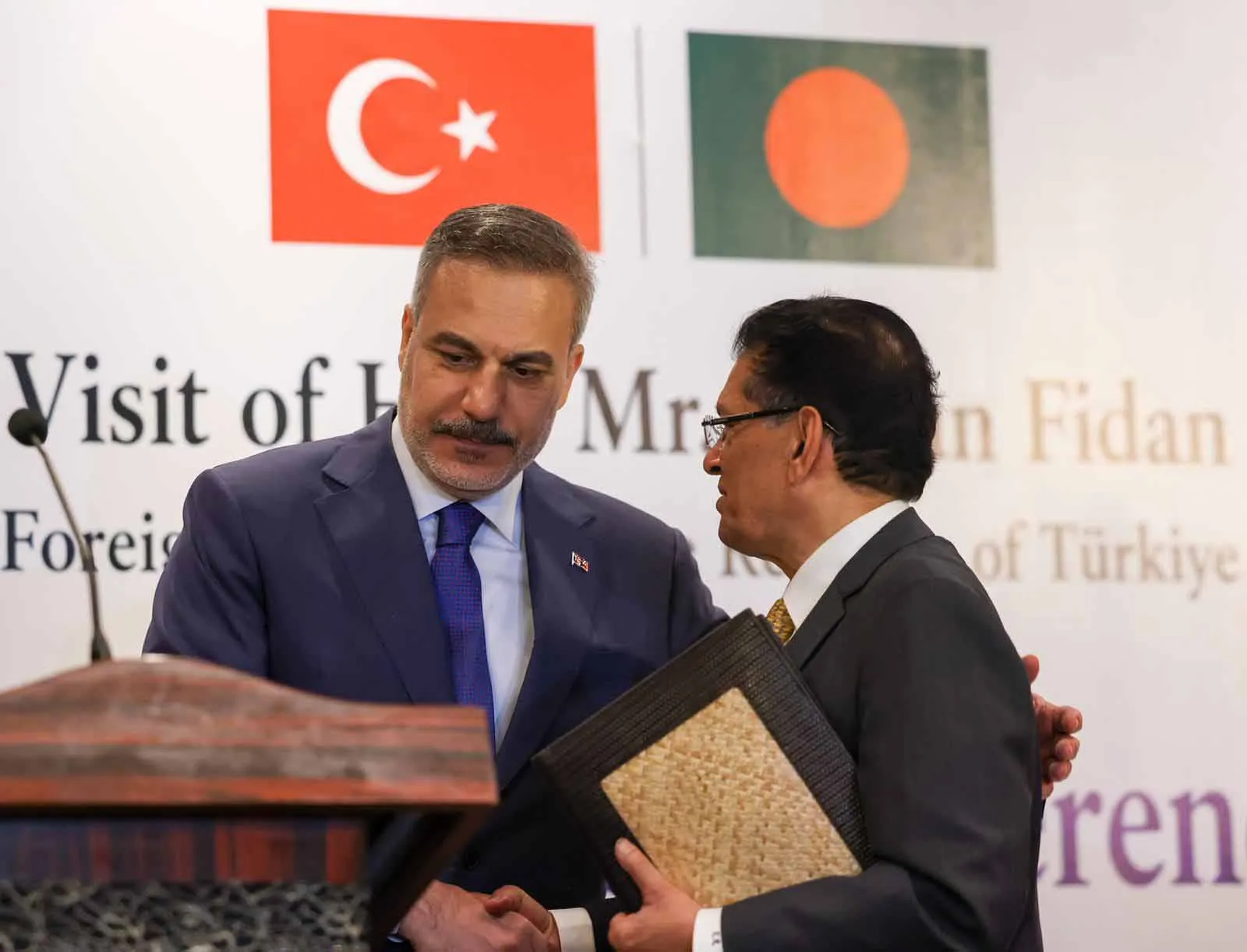 Hakan Fidan'dan Bangladeş'te İsrail'e sert tepki