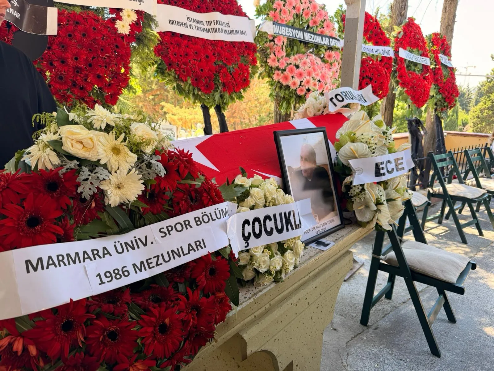 Spor biliminin duayen ismi Kut Sarpyener veda etti