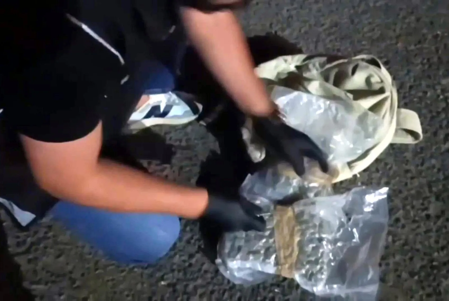 Tekirdağ'da ekmek arasına saklanan uyuşturucuya polis engeli