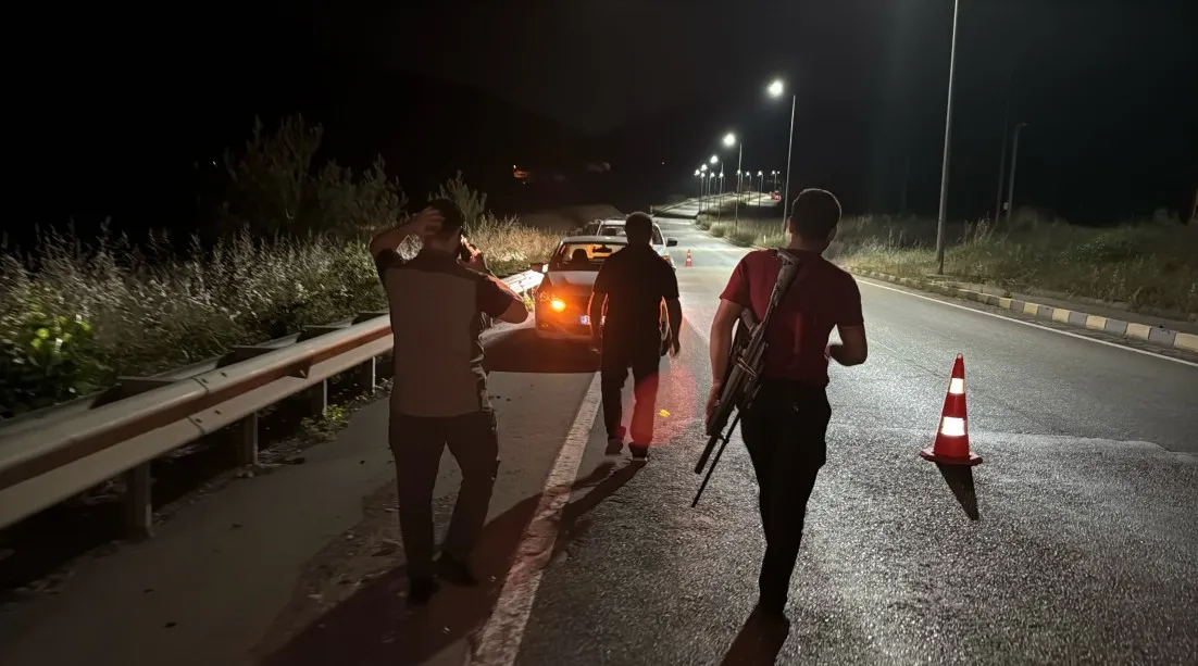 Karabük'te tünele giren bozayıya otomobil çarptı