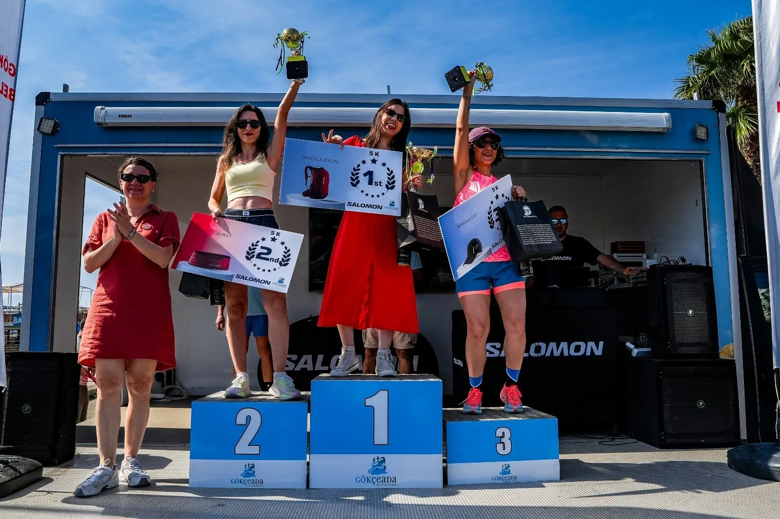 Gökçeada’da 800 sporcu doğayla yarıştı