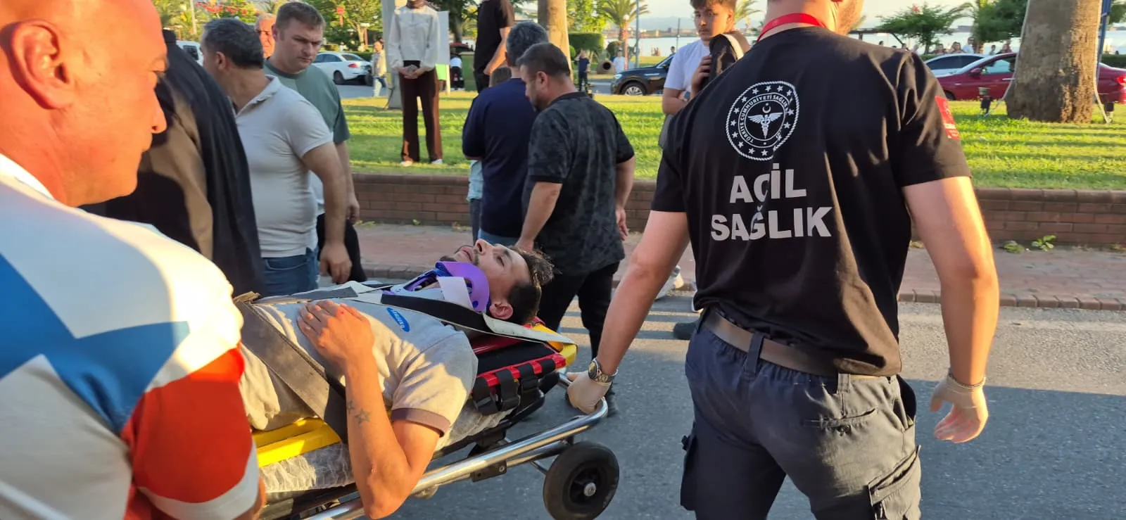 Zonguldak'ta yaya geçidinde tehlikeli anlar