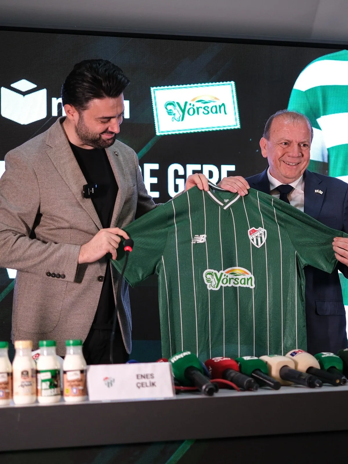 Bursaspor ile Yörsan arasında 70 milyon liralık dev ortaklık