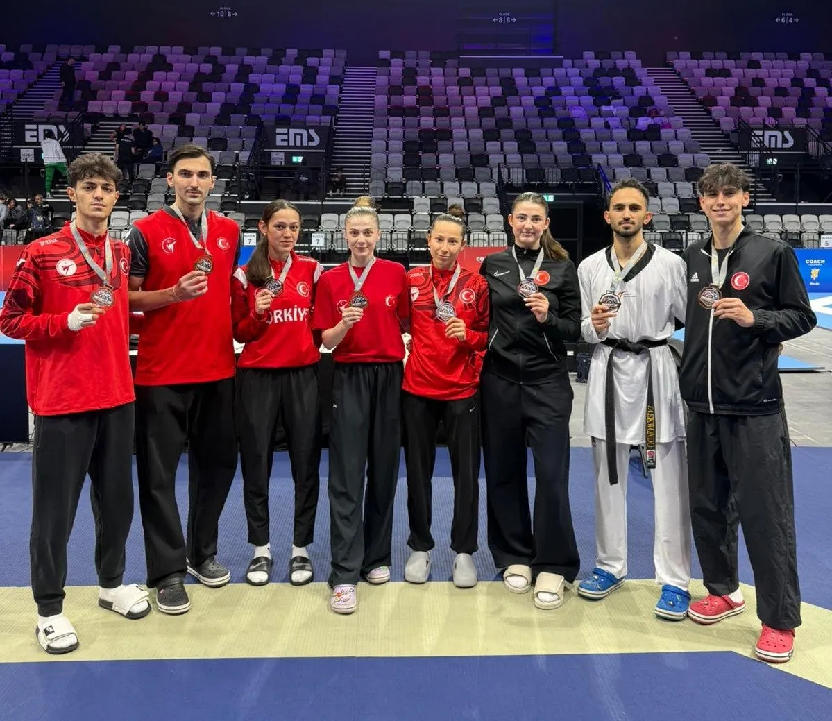 Milli sporcularımız İtalya ve Almanya kürsülerine ambargo koydu