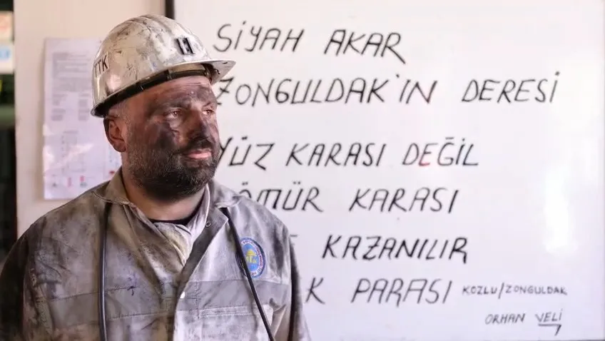 Madenci babaların zorlu mesaisi bu kez bir kliple ekrana geldi
