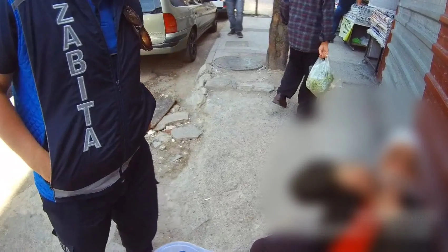 Zonguldak'ta zabıtaya karşı ilginç tiyatro