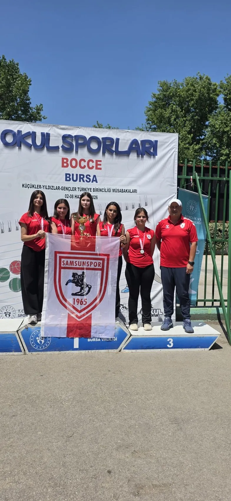 Samsunsporlu gençler boccede Türkiye’ye ambargo koydu