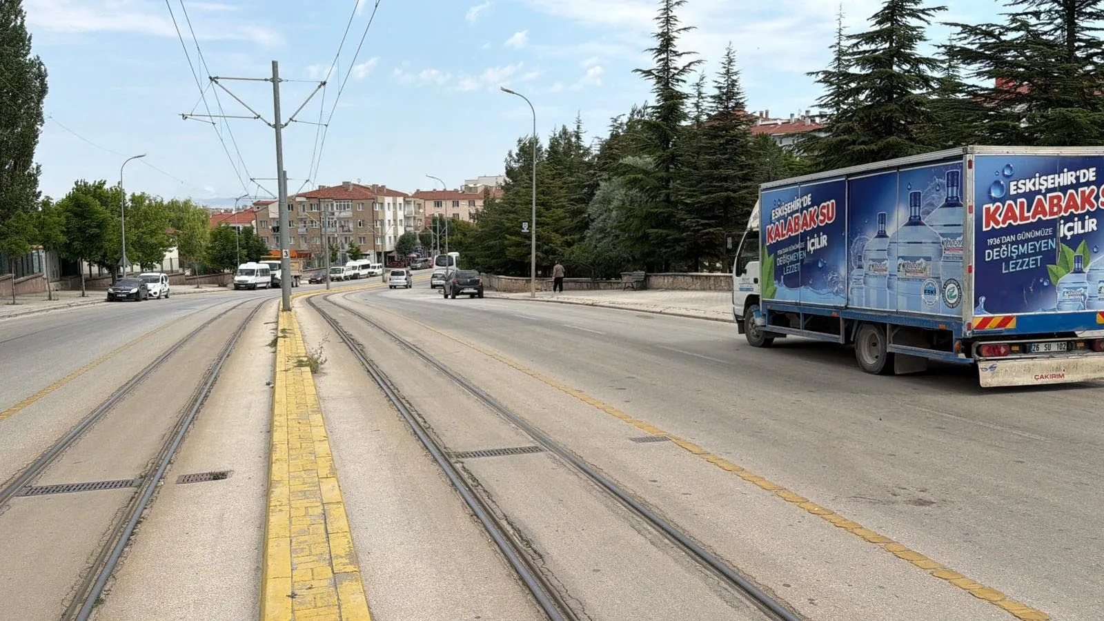 Eskişehir'de dokuz yaşındaki çocuğa kamyon çarptı