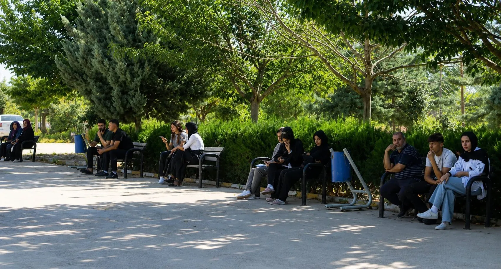 Şanlıurfa’da sınav stresi yaşayan öğrencilere polis desteği