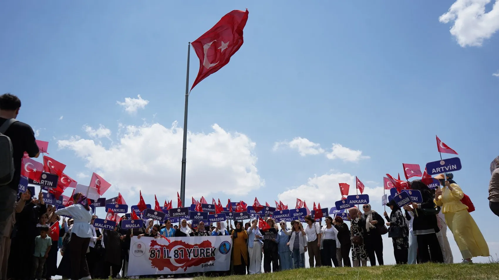 Cudi Dağı’nda 81 ilin katılımıyla birlik mesajı verildi