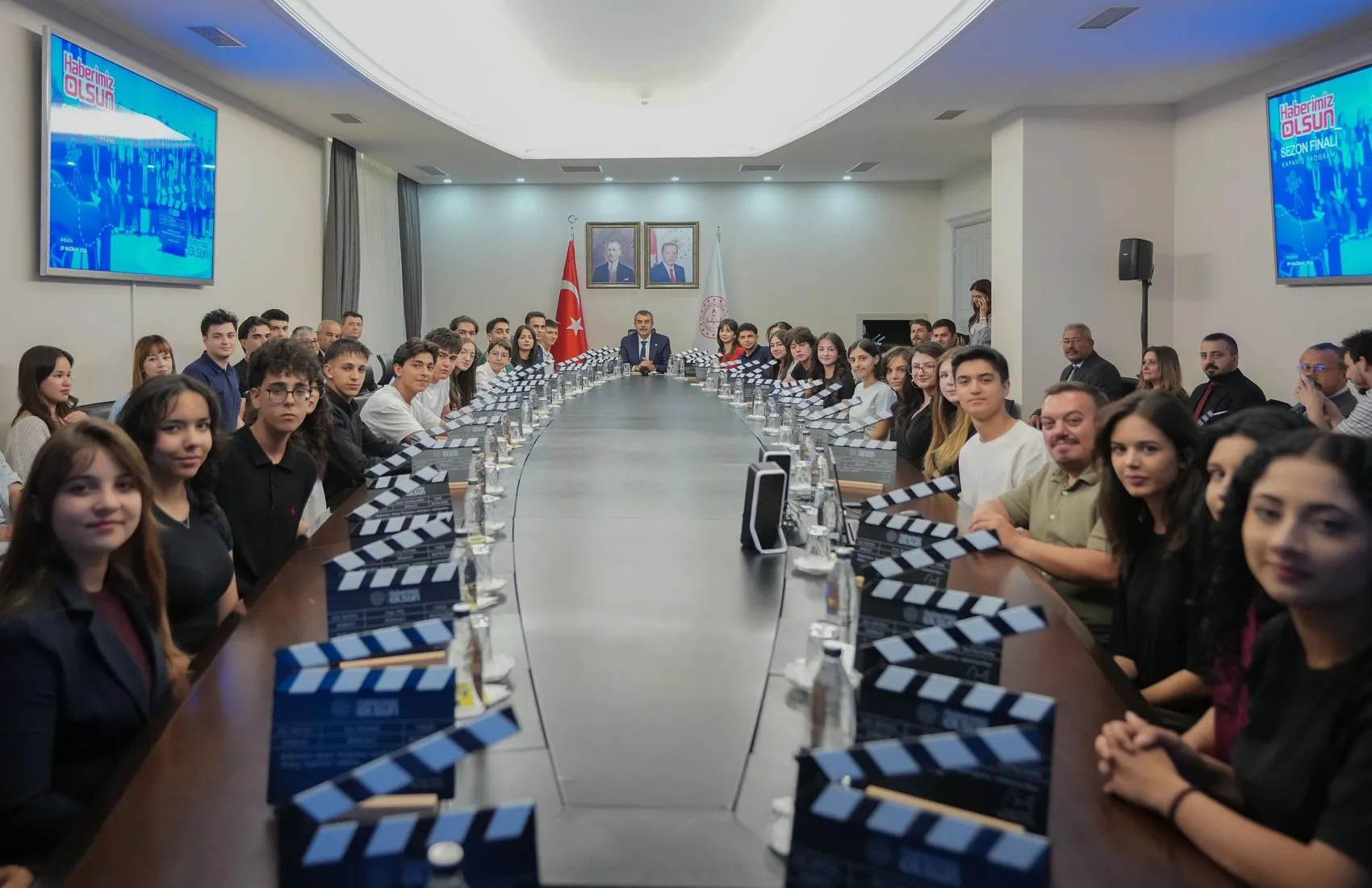 Öğrencilerin hazırladığı Haberimiz Olsun projesi sezonu kapattı