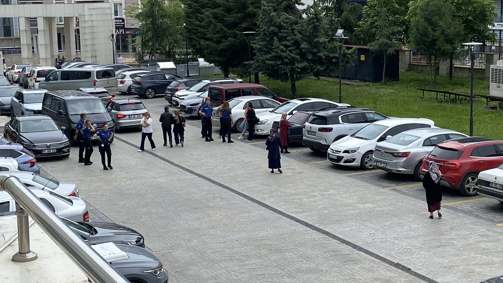 Samsun Adliyesi’nde duruşma sonrası gerginlik