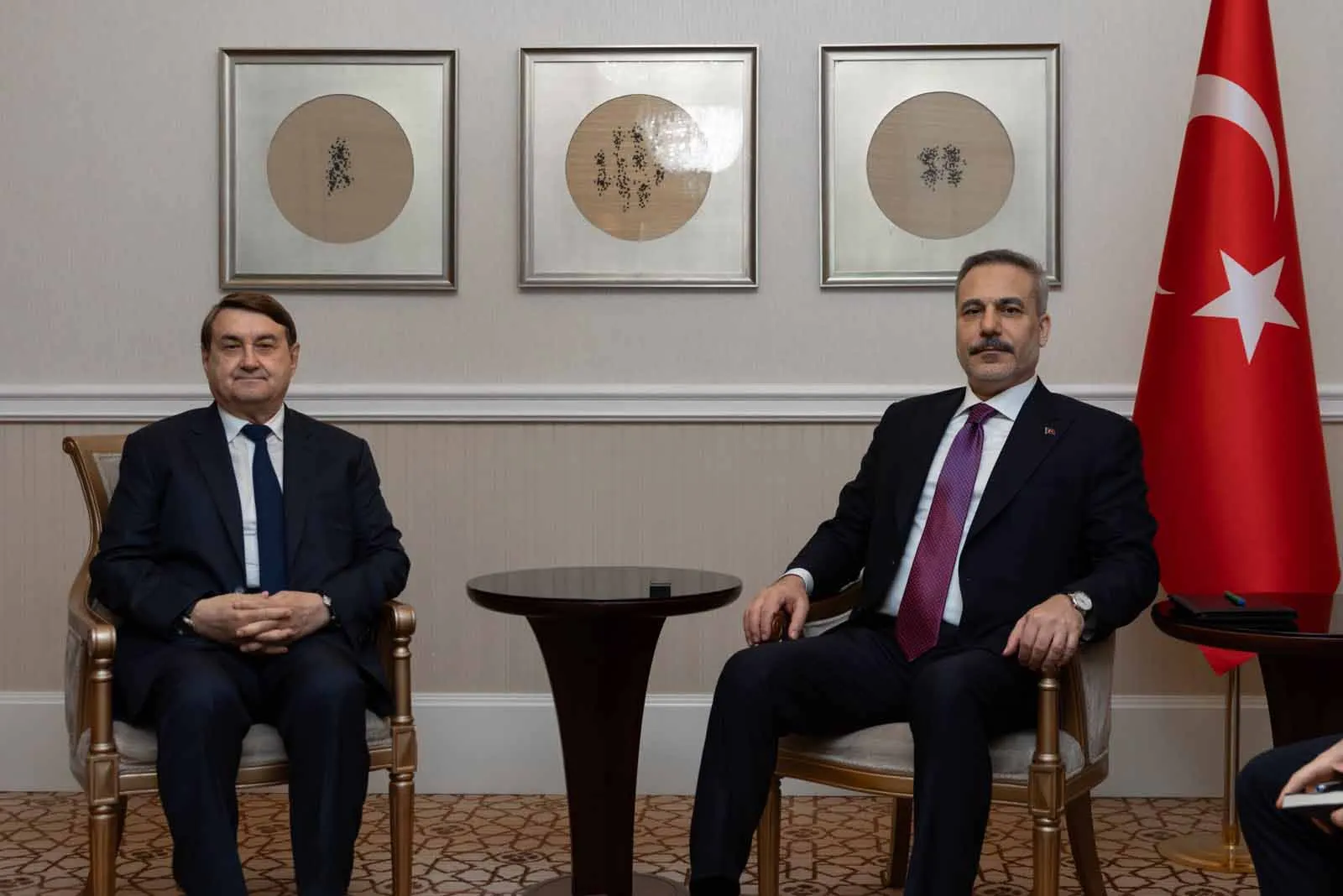 Hakan Fidan Moskova’da Putin’in kurmaylarıyla bir araya geldi