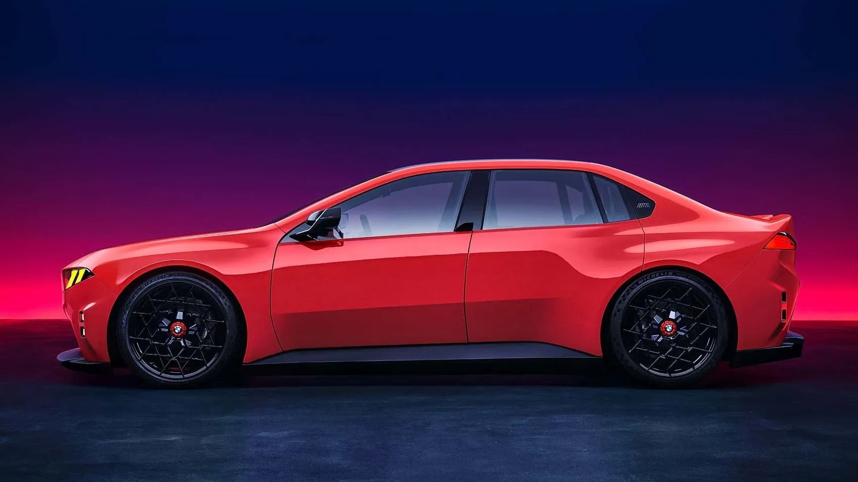 BMW elektrikli M3’ün tasarımını gözler önüne serdi