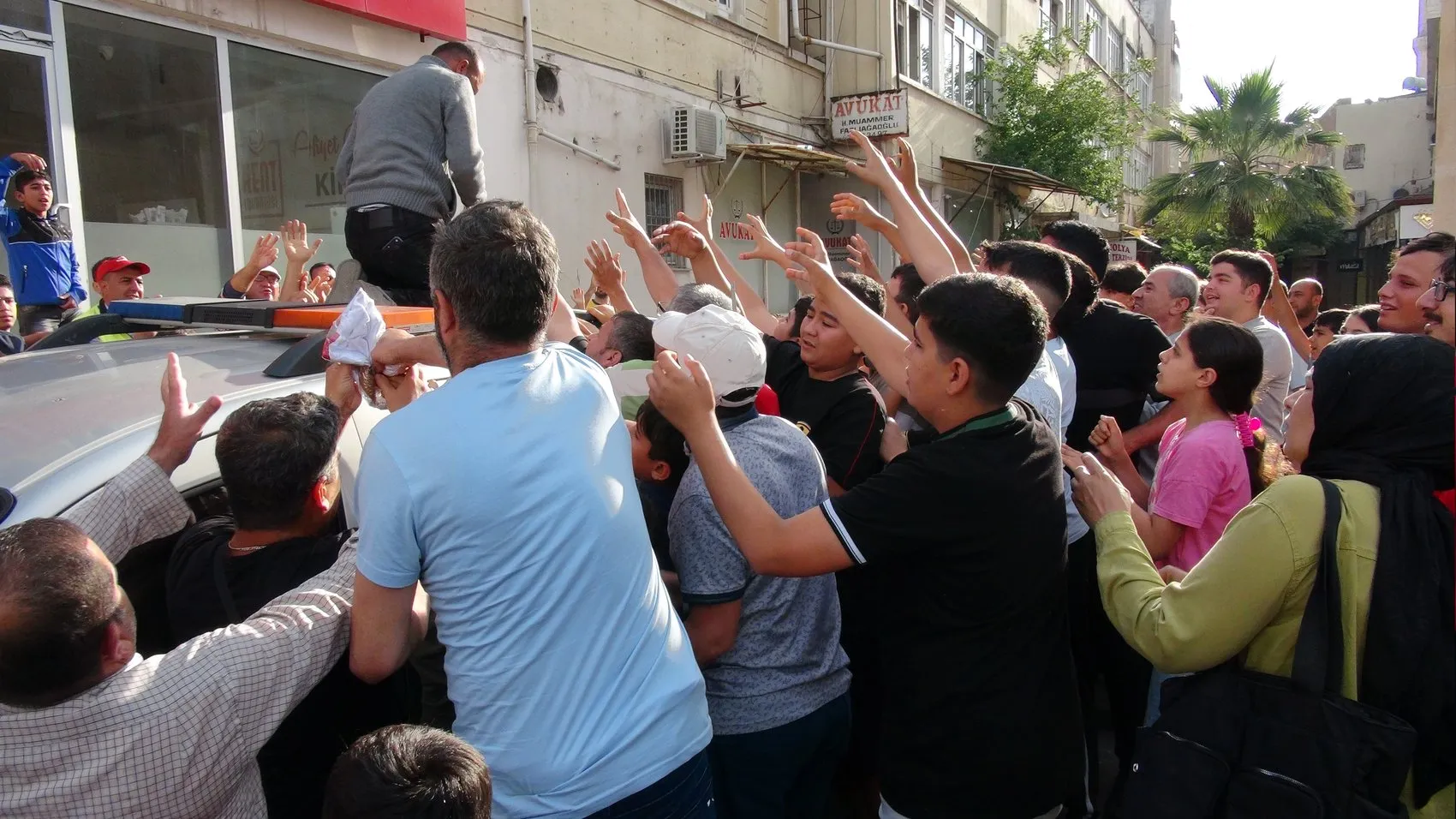 Kilis meydanında milli heyecan doruğa ulaştı