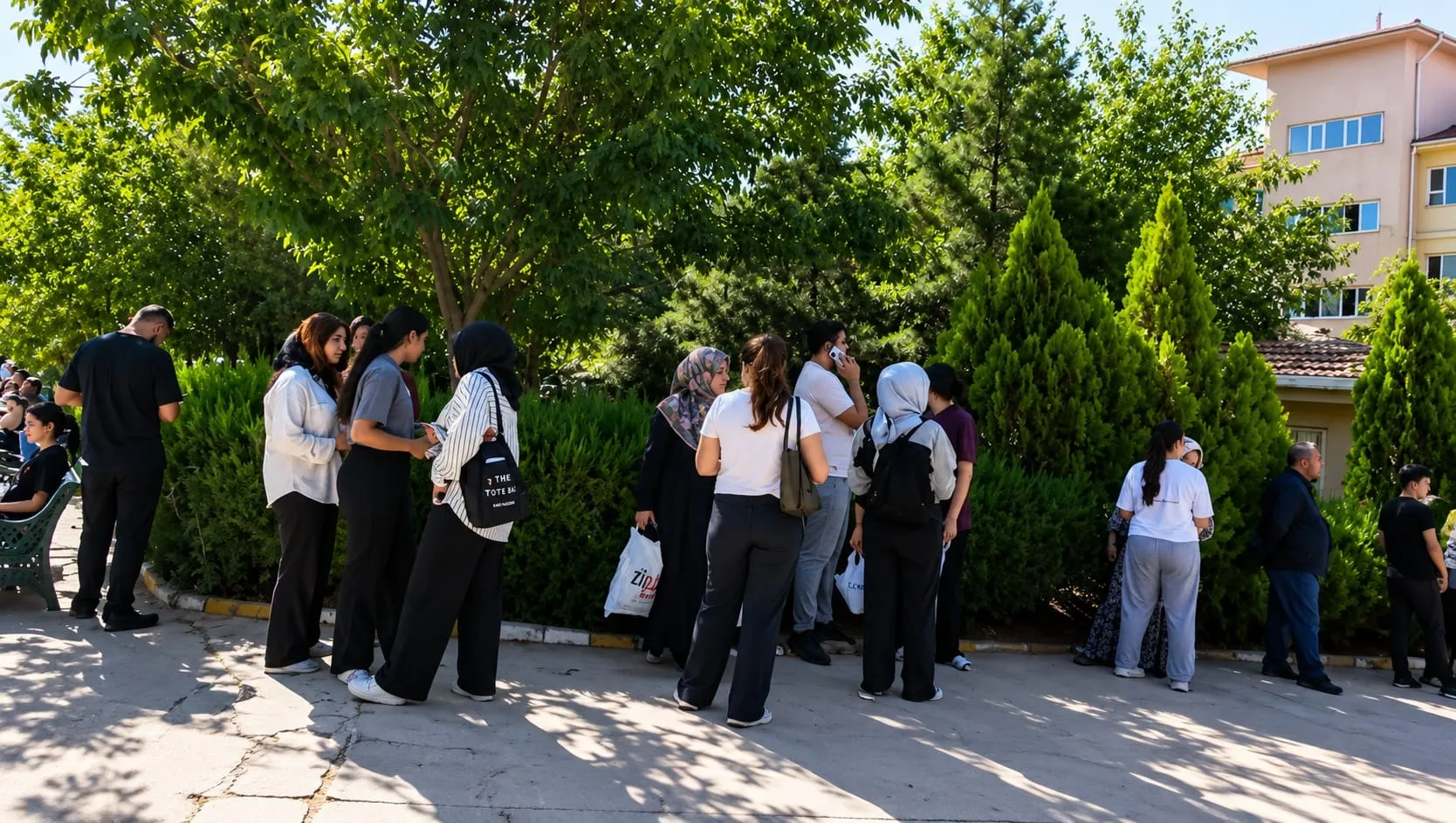 Şanlıurfa’da sınav stresi yaşayan öğrencilere polis desteği