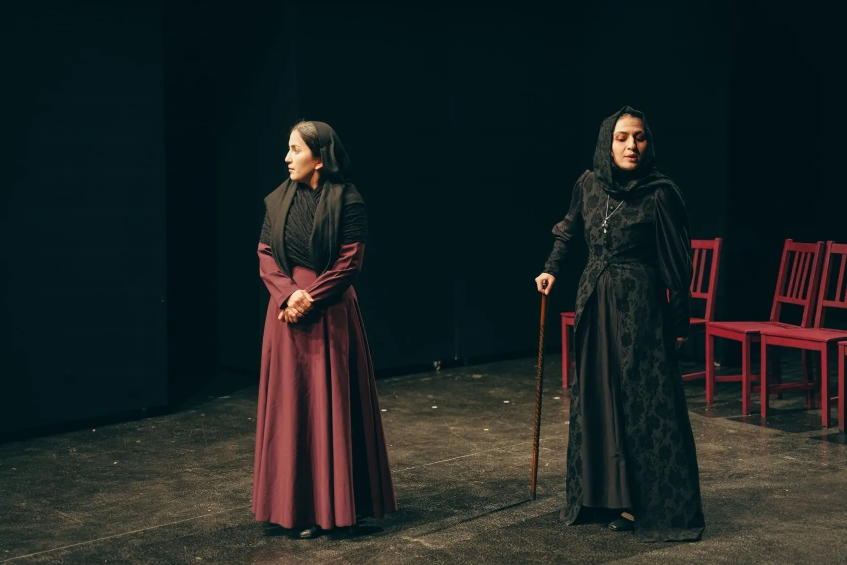 Gençlerden sahnede baskıya karşı duruş