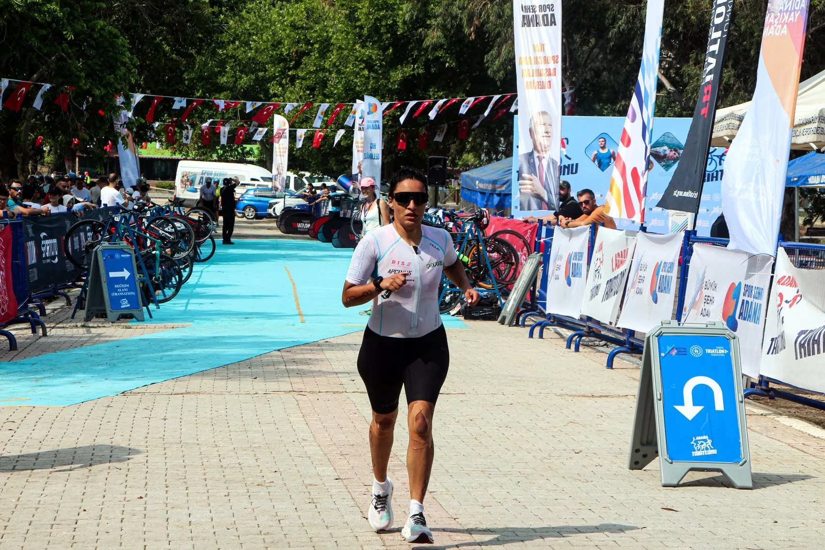 Adana Adnan Menderes Adası triatlon heyecanına ev sahipliği yapıyor