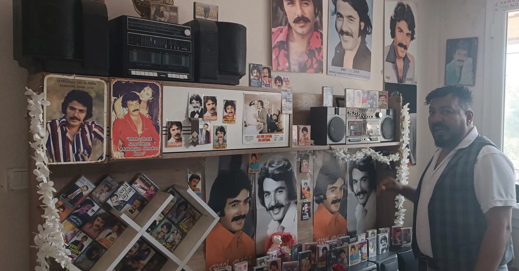 Gaziantepli müzisyenin 35 yıllık Ferdi Tayfur tutkusu