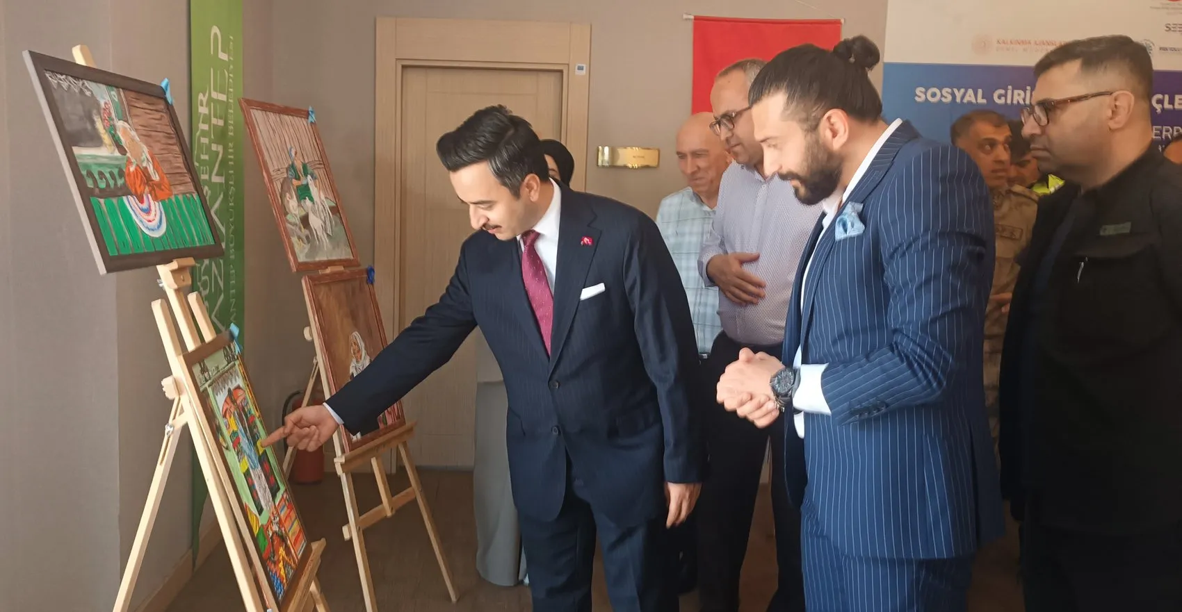 Sessizliğin içindeki renkler Gaziantep’te hayat buldu