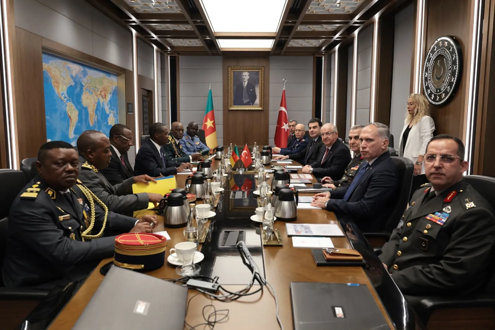 Türkiye ve Kamerun arasında savunma iş birliği dönemi