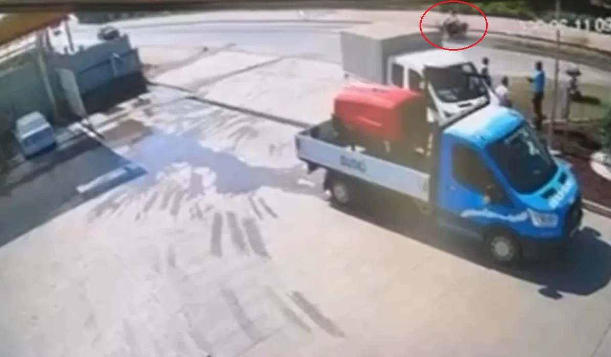 Bursa'da saniyelerle gelen mucize kurtuluş
