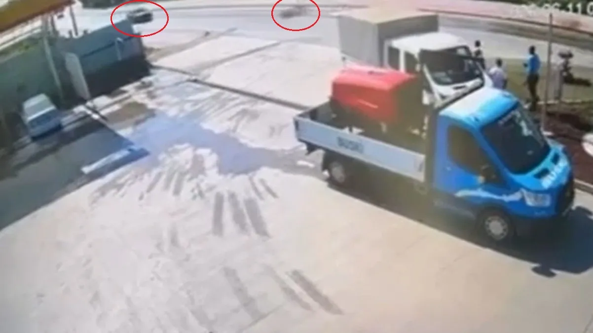 Bursa'da saniyelerle gelen mucize kurtuluş