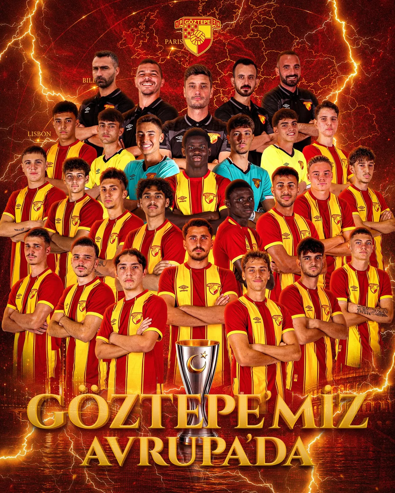 Göztepe U19 takımı Avrupa biletini kaptı