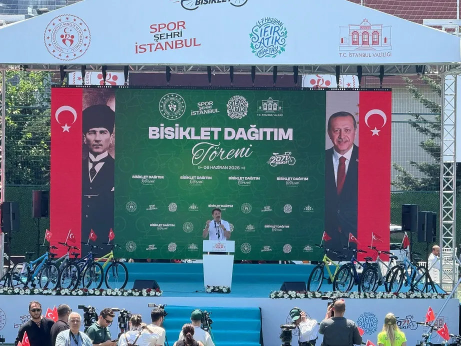 Bahçelievler'de binlerce çocuğun bisiklet hayali gerçek oldu